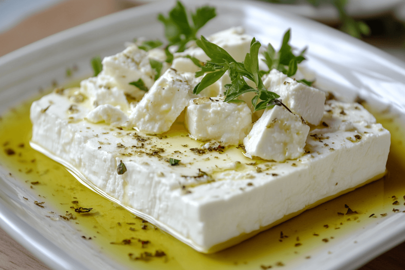 Homemade Feta Cheese