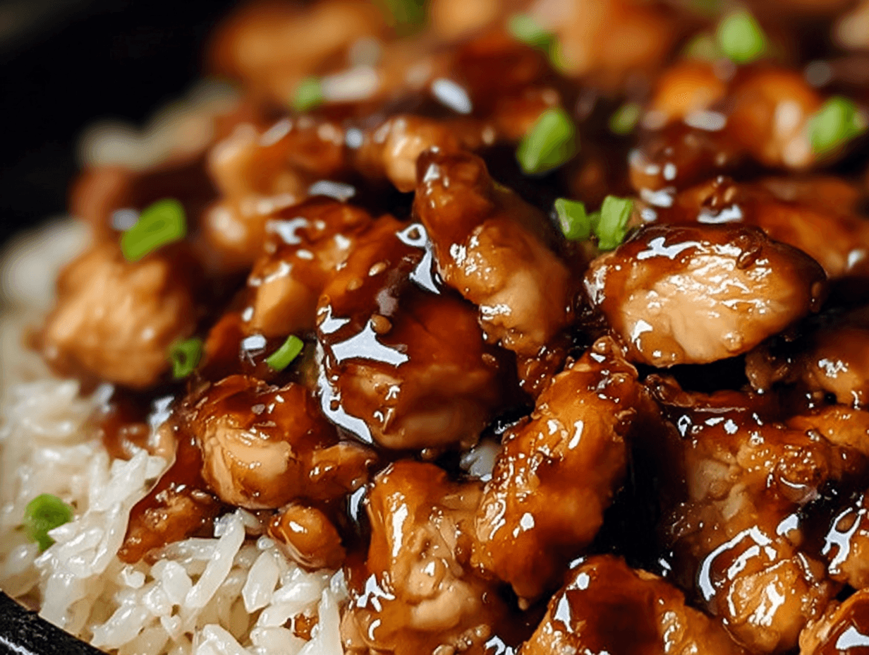 Honey BBQ Chicken and Rice