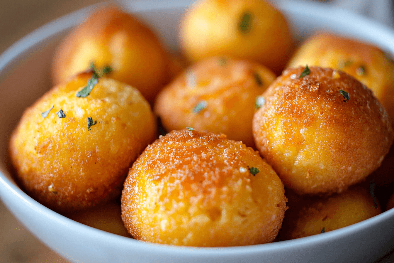 Honey Butter Cornbread Poppers