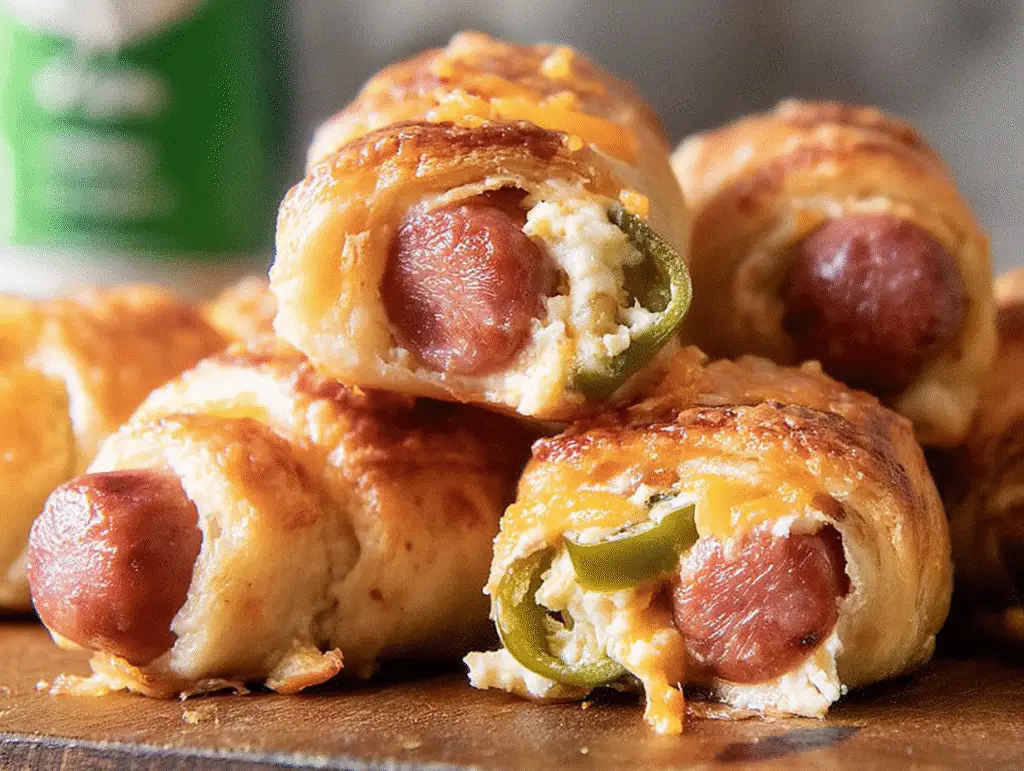 Jalapeno Popper Pigs in a Blanket