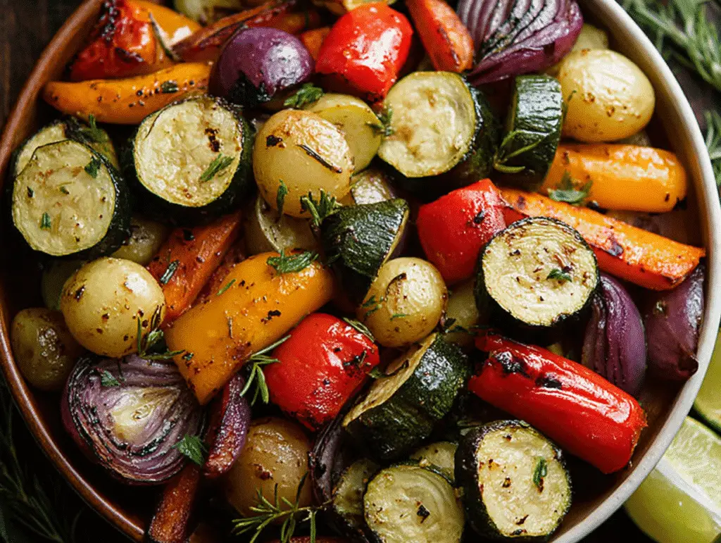 Mediterranean Roasted Vegetables