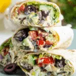 Mediterranean Veggie Wraps