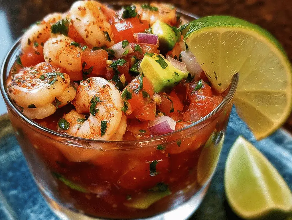 Mexican Shrimp Cocktail Zesty