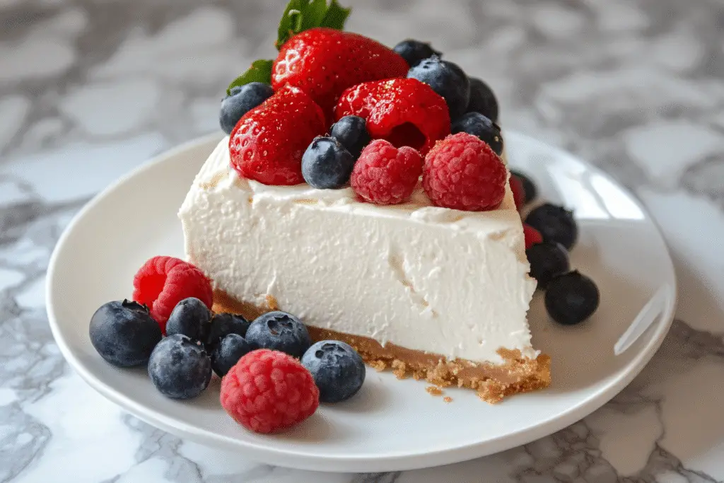 No-Bake Cheesecake
