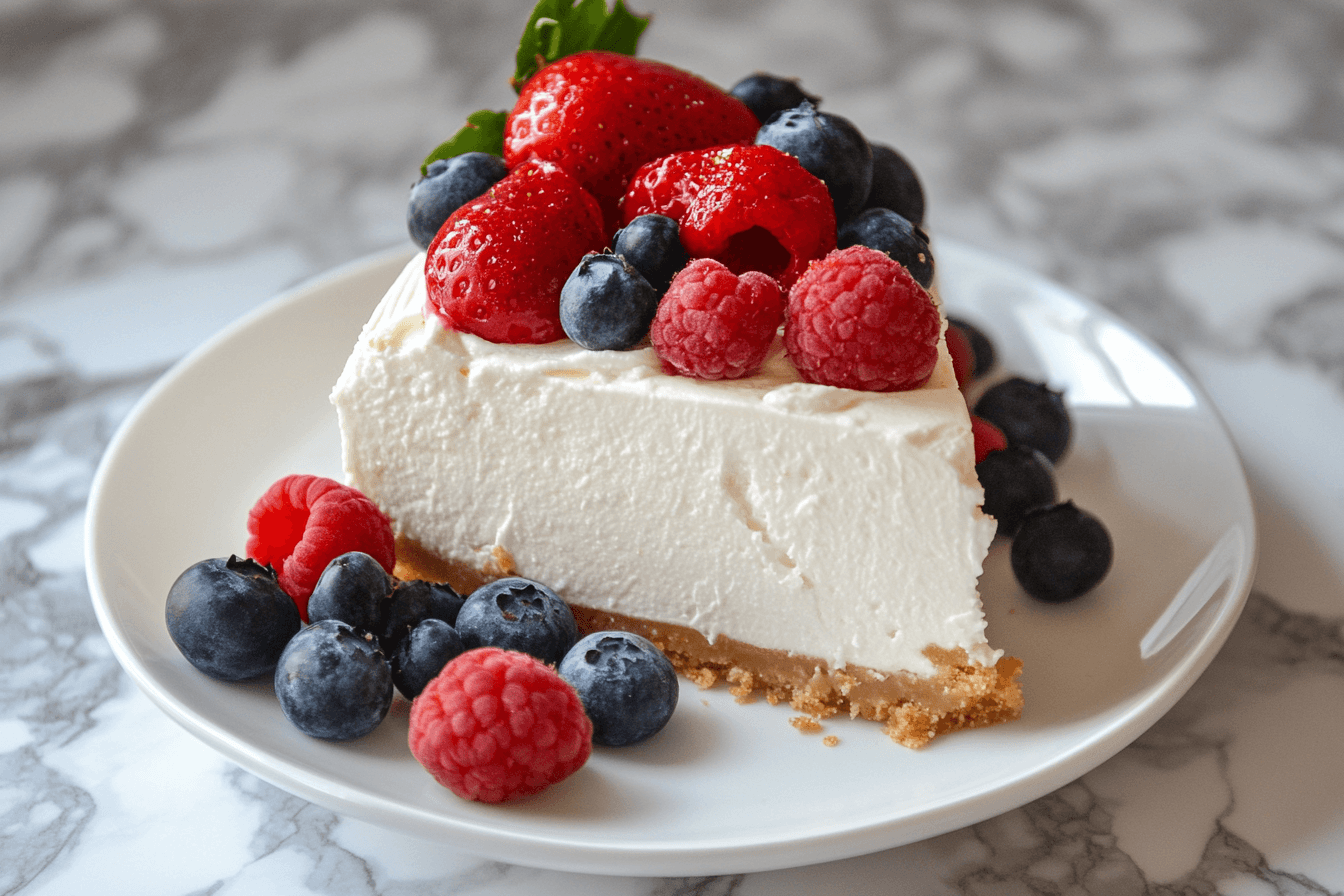 No-Bake Cheesecake