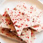 No Bake Peppermint bark