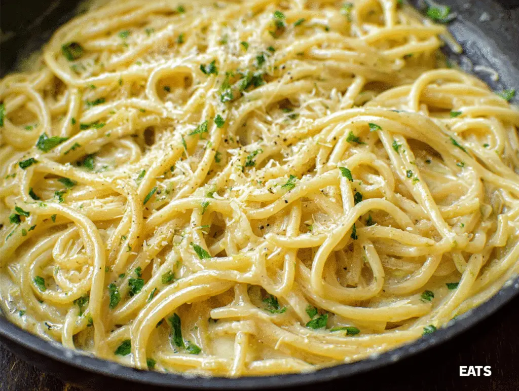 One Pot Creamy Garlic Pasta