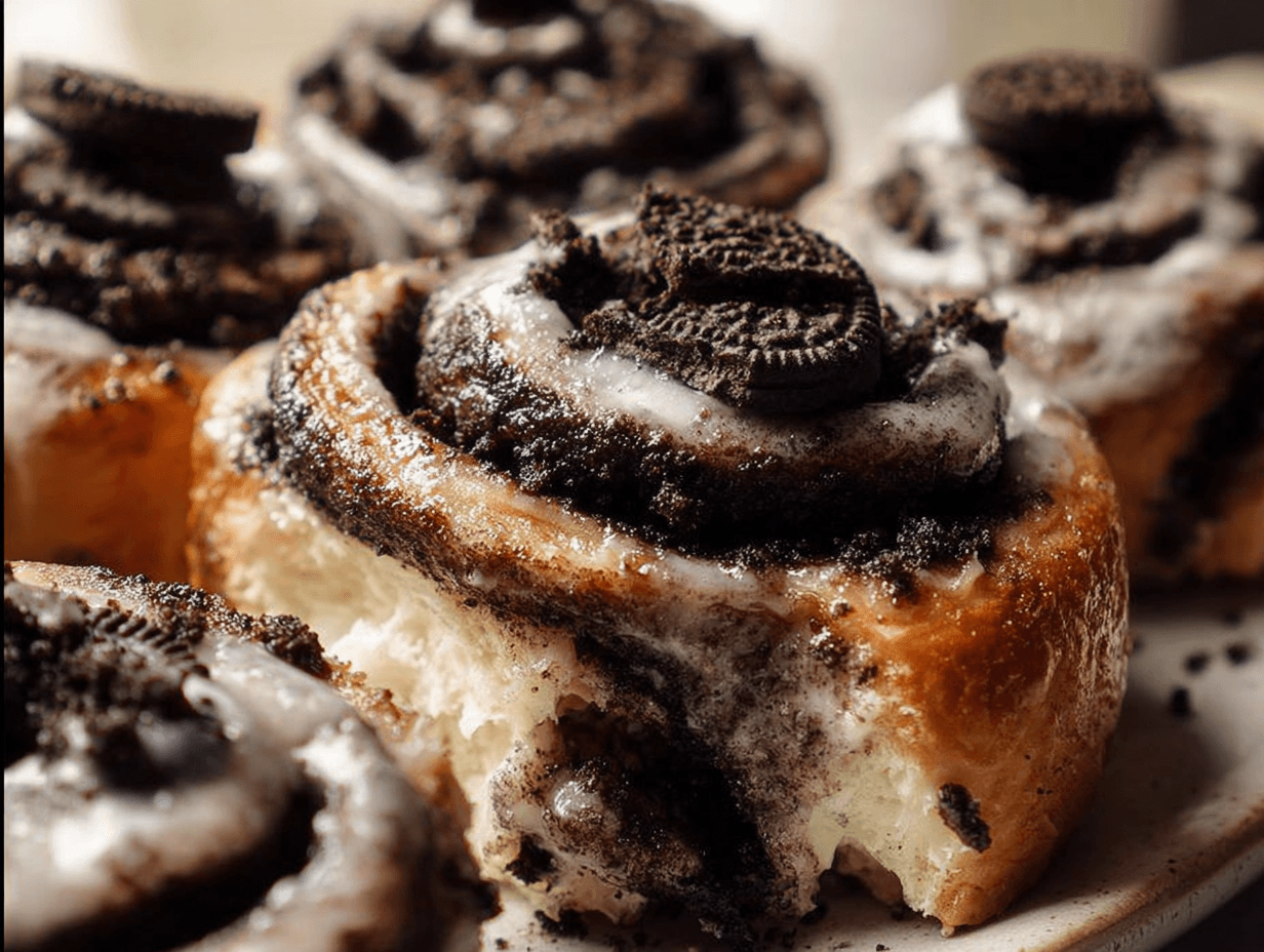 Oreo Cinnamon Rolls