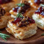 Puff Pastry Brie Bites