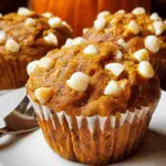 Pumpkin Muffins White Chocolate