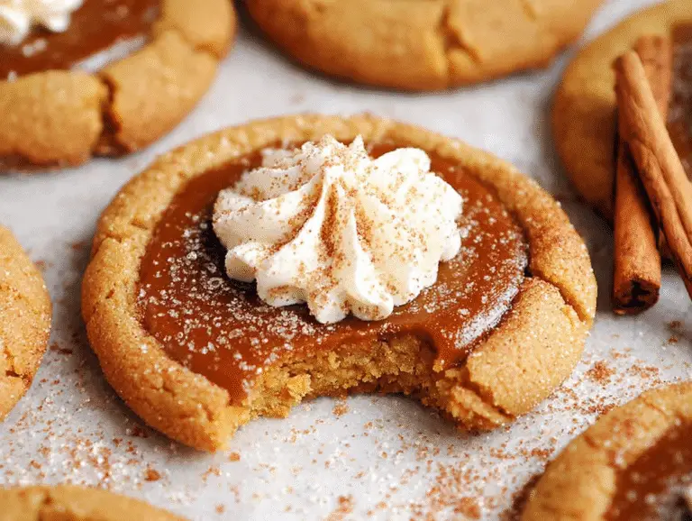 Pumpkin Pie Cookies