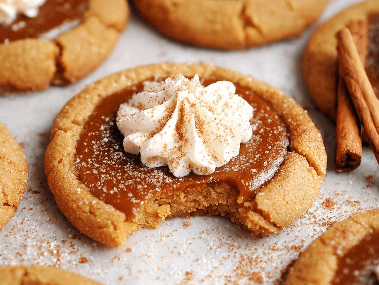 Pumpkin Pie Cookies