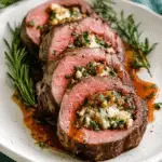 Quick Christmas Stuffed Beef Tenderloin