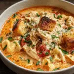Slow Cooker Chicken Parmesan Soup