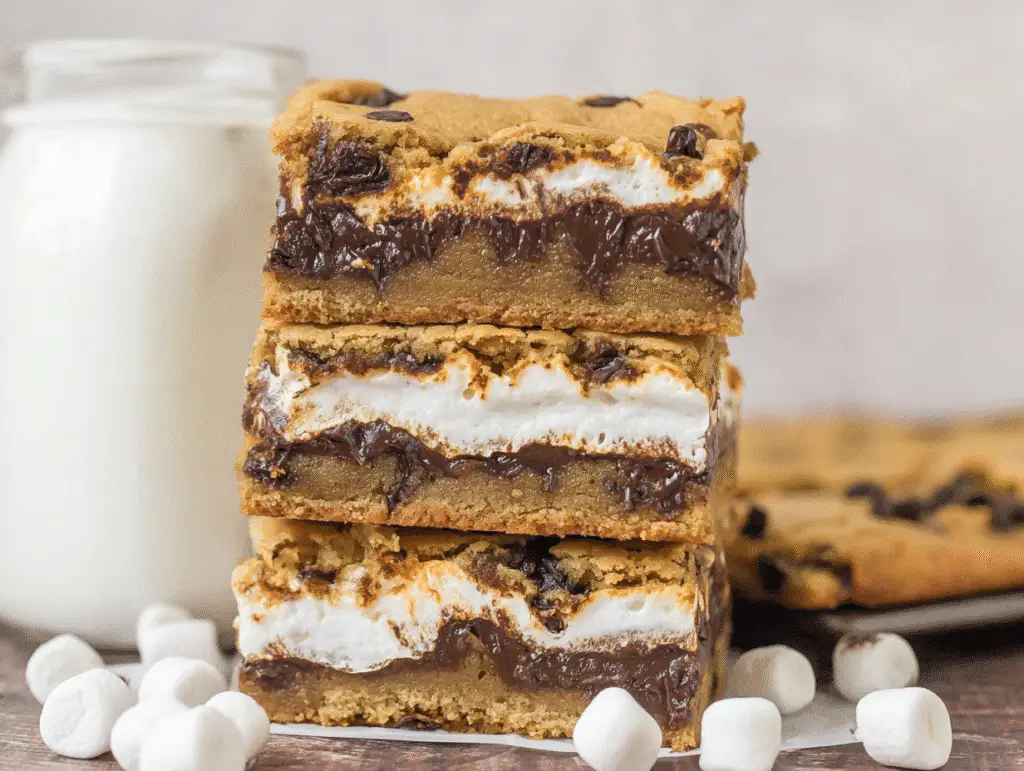 S'mores Cookie Bars