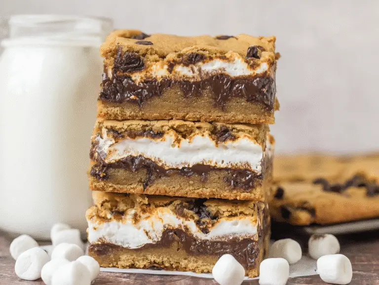 S'mores Cookie Bars