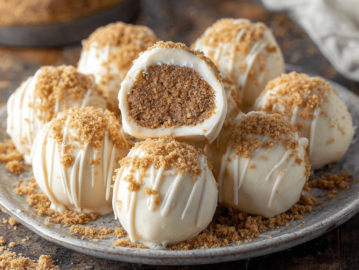 Snickerdoodle Cream Cheese Truffles