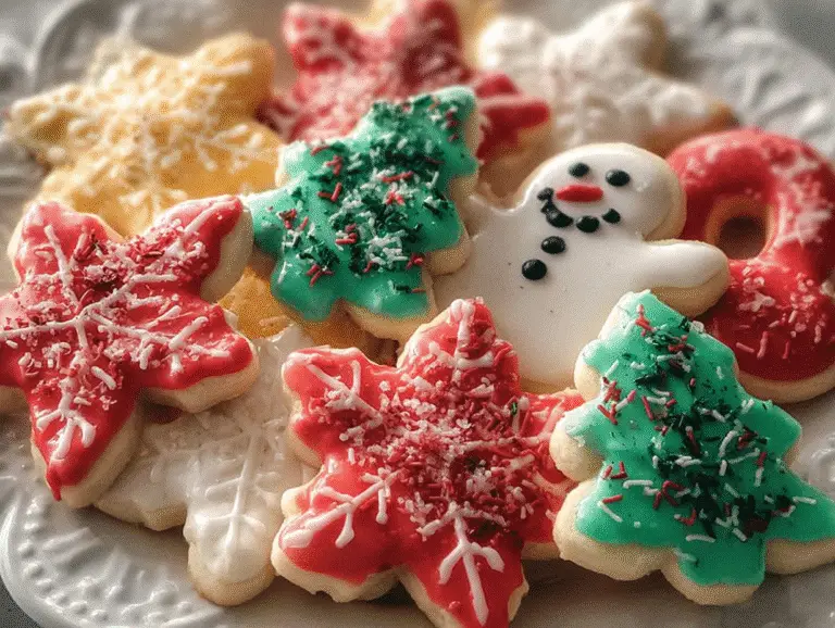 Soft Christmas Sugar Cookies