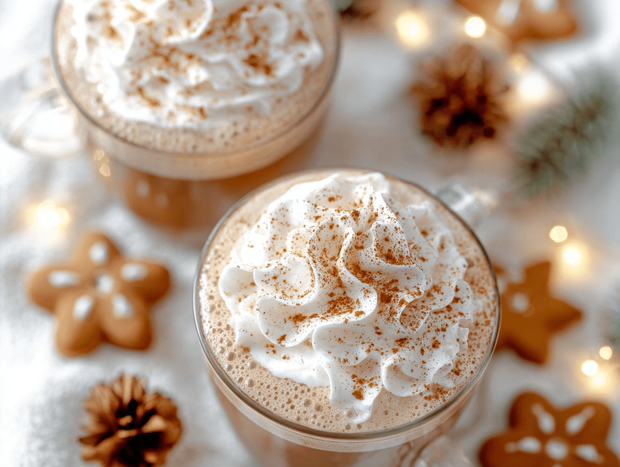 Starbucks Gingerbread Latte