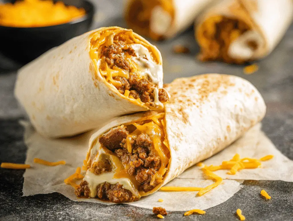 Taco Bell Beefy Melt Burrito