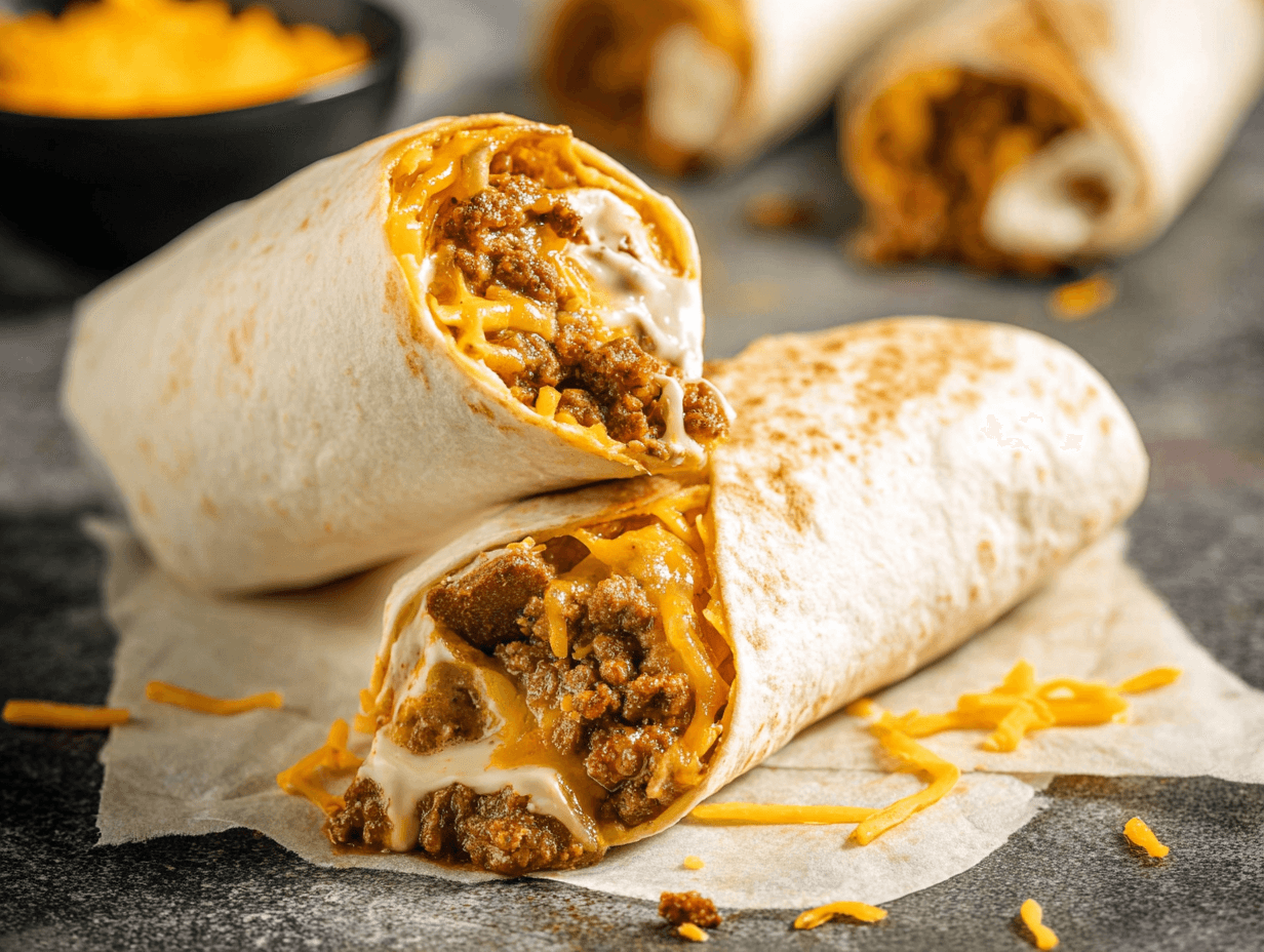 Taco Bell Beefy Melt Burrito