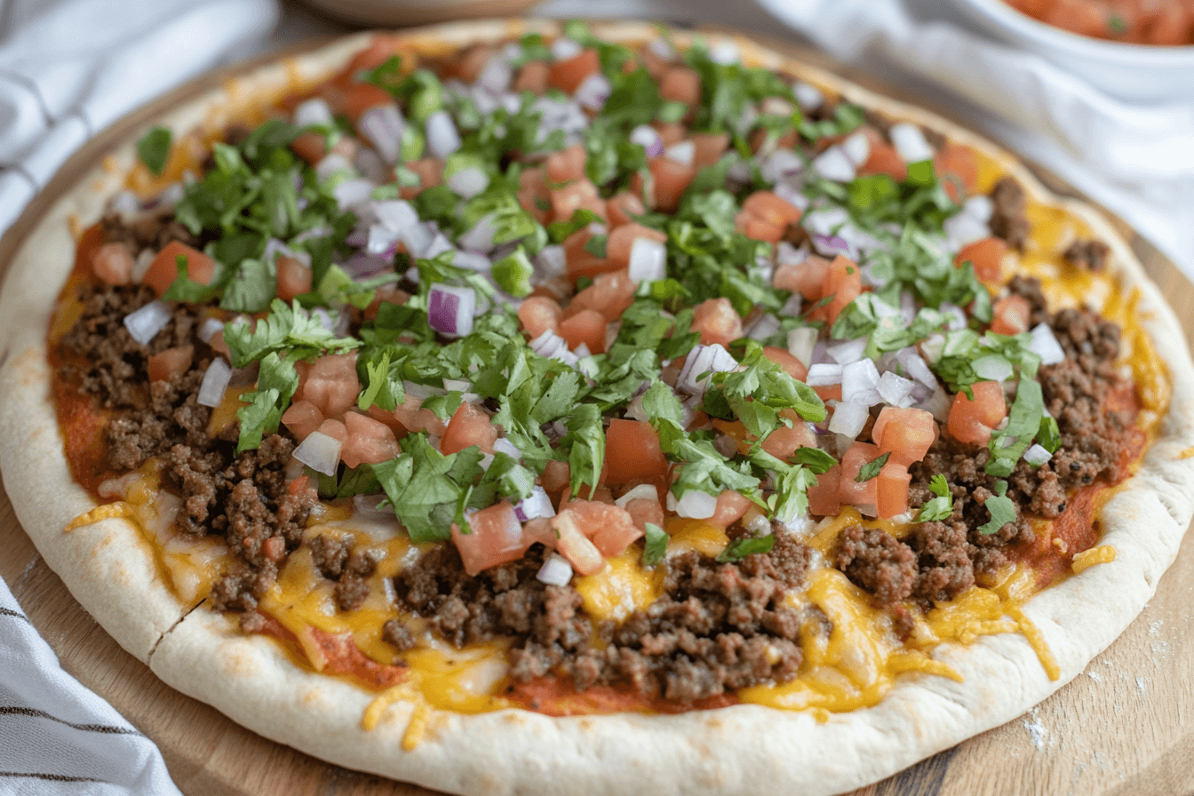 Taco Pizza