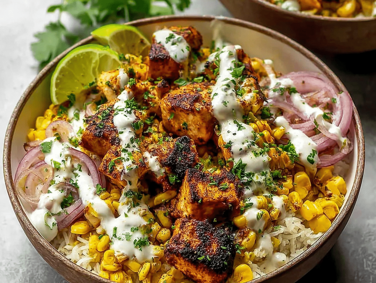 Tasty Street Corn Chicken Bowl