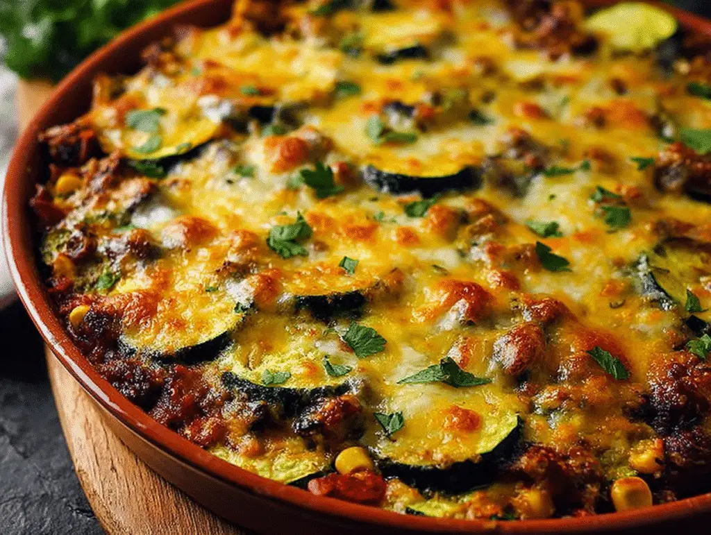 Tex-Mex Zucchini Bake