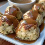 Thanksgiving Leftover Stuffing Balls