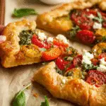 Tomato Goat Cheese Galette