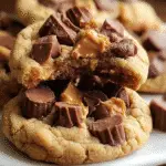 Triple Reese’s Peanut Butter Cookies