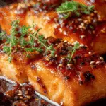 5-Ingredient Honey Garlic Glazed Salmon
