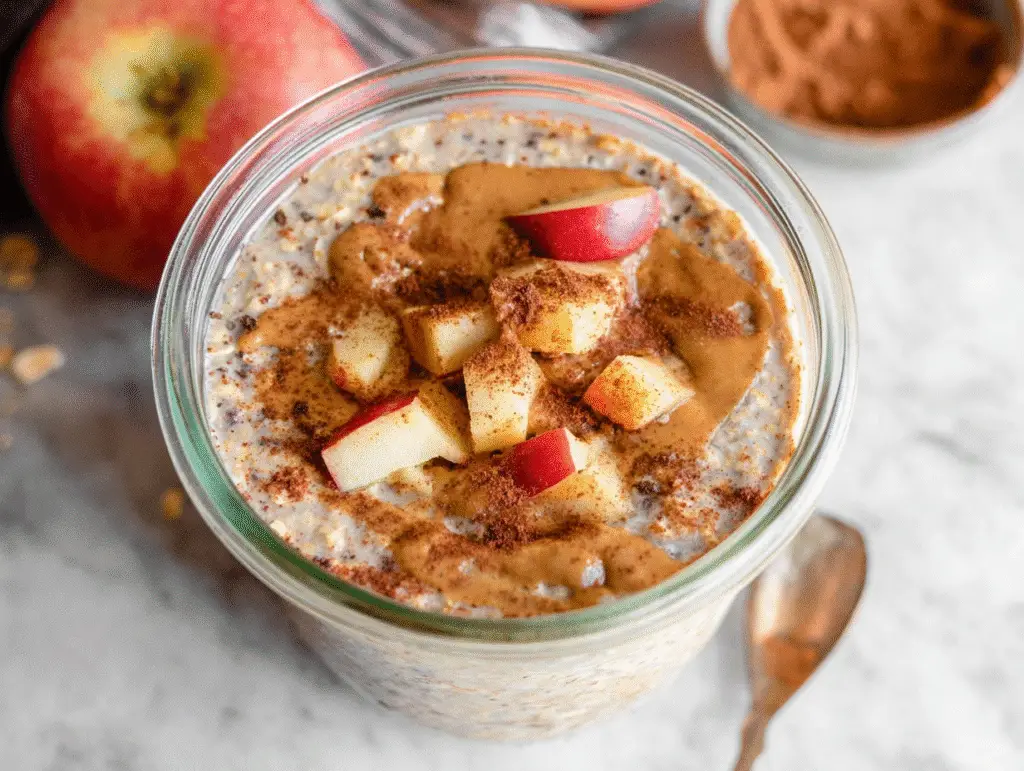 Apple Cinnamon Overnight Oats