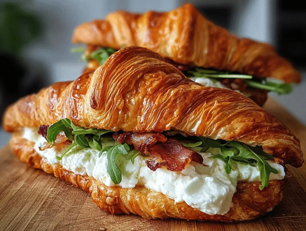 Apple Goat Cheese Croissant
