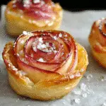 Apple Puff Pastry Roses