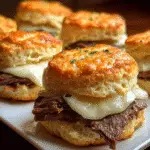Baked French Dip Biscuits