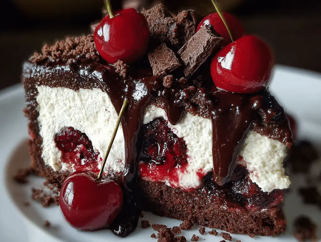 Black Forest Cheesecake Symphony