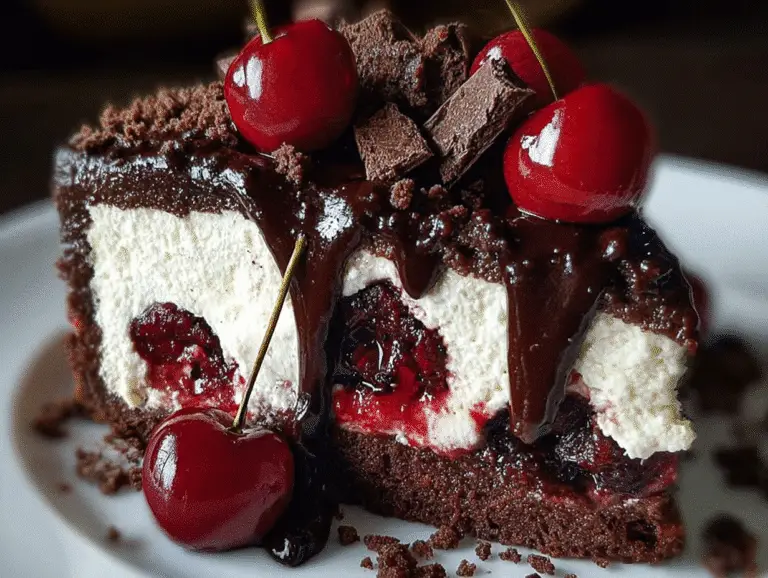 Black Forest Cheesecake Symphony