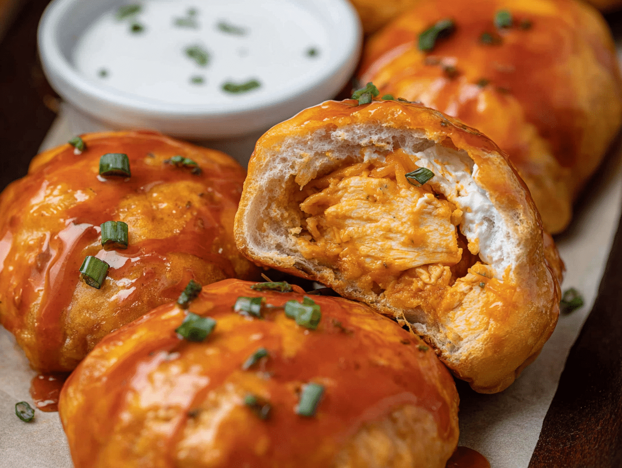 Buffalo Chicken Bombs