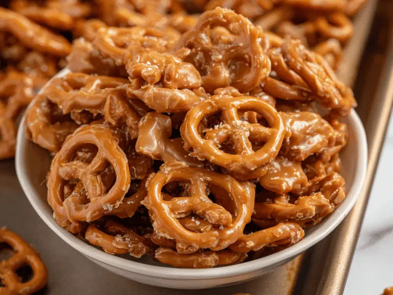 Butter Toffee Pretzels