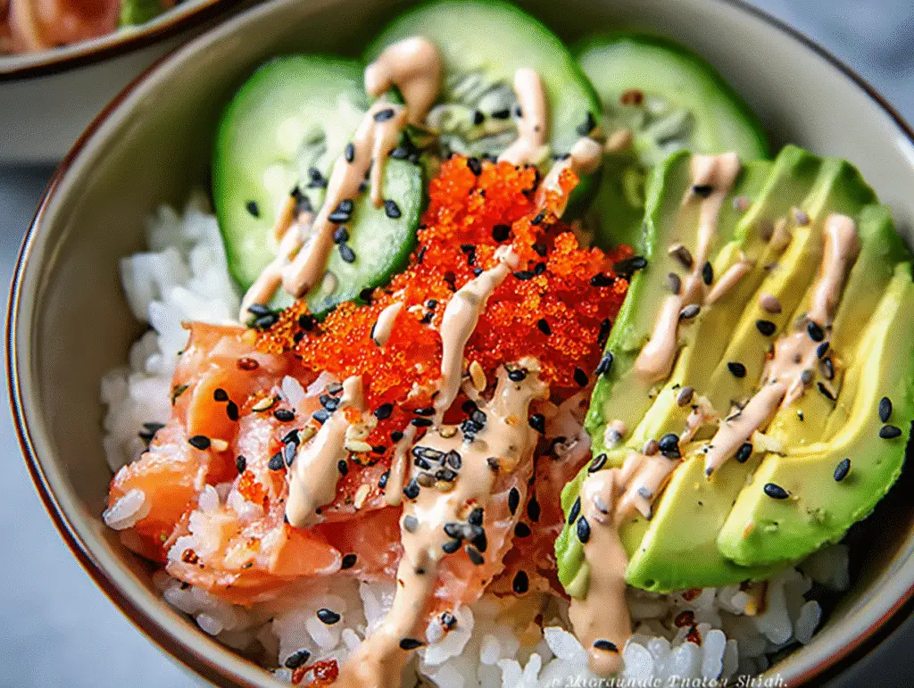 California Roll Sushi Bowls