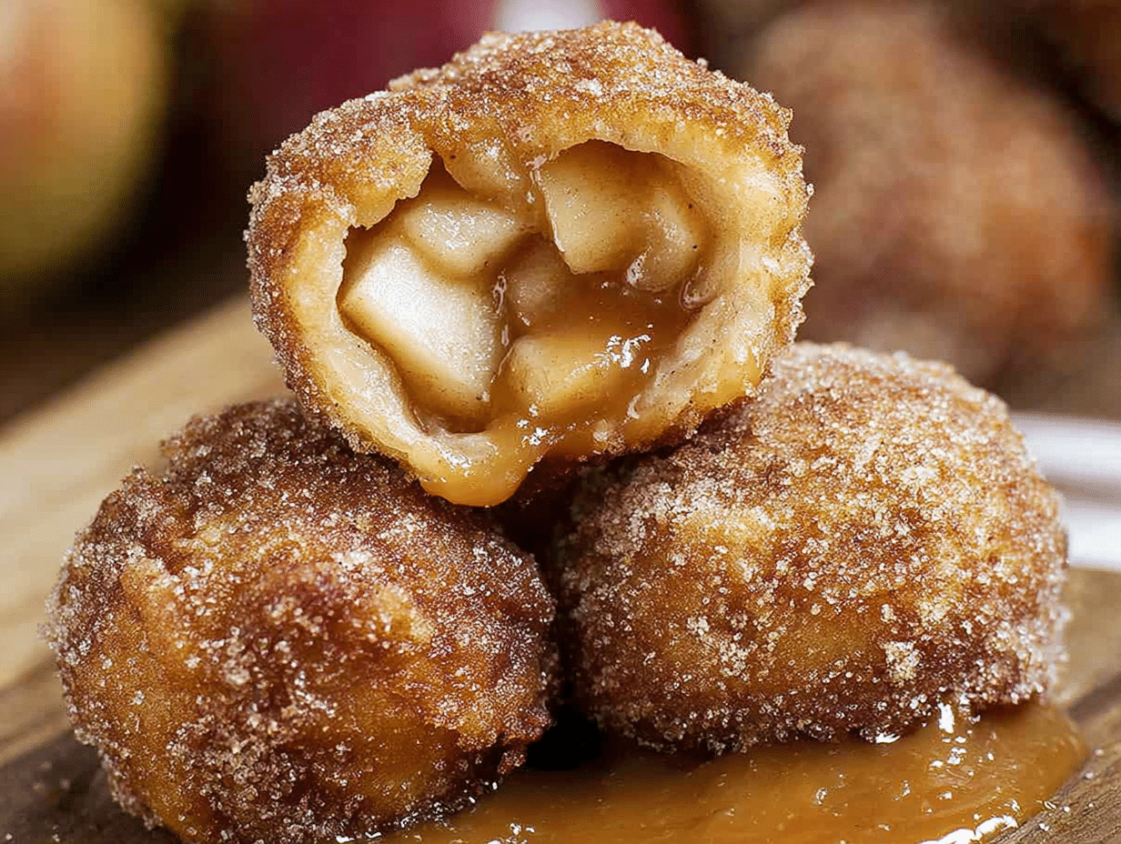 Caramel Apple Pie Bombs