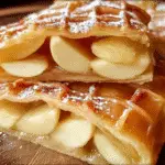 Chicago-style apple slices