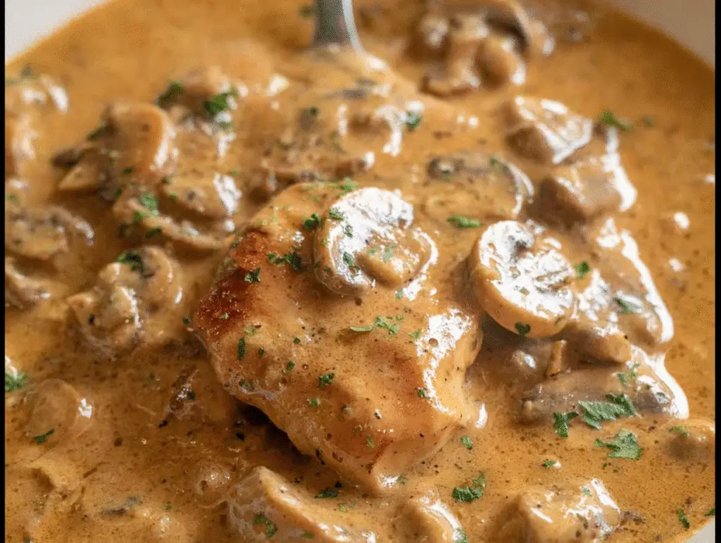 Chicken Stroganoff