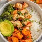 Chicken & Sweet Potato Rice Bowl