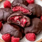 Chocolate-Covered Raspberry Bites