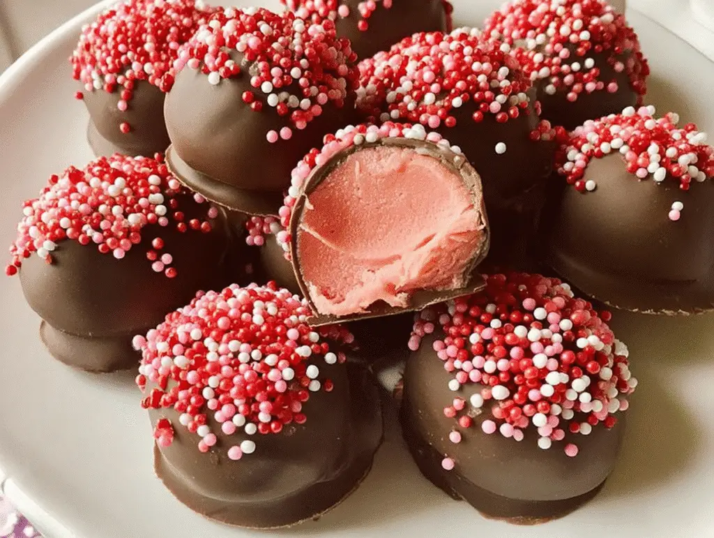 Chocolate-Covered Strawberry Buttercreams