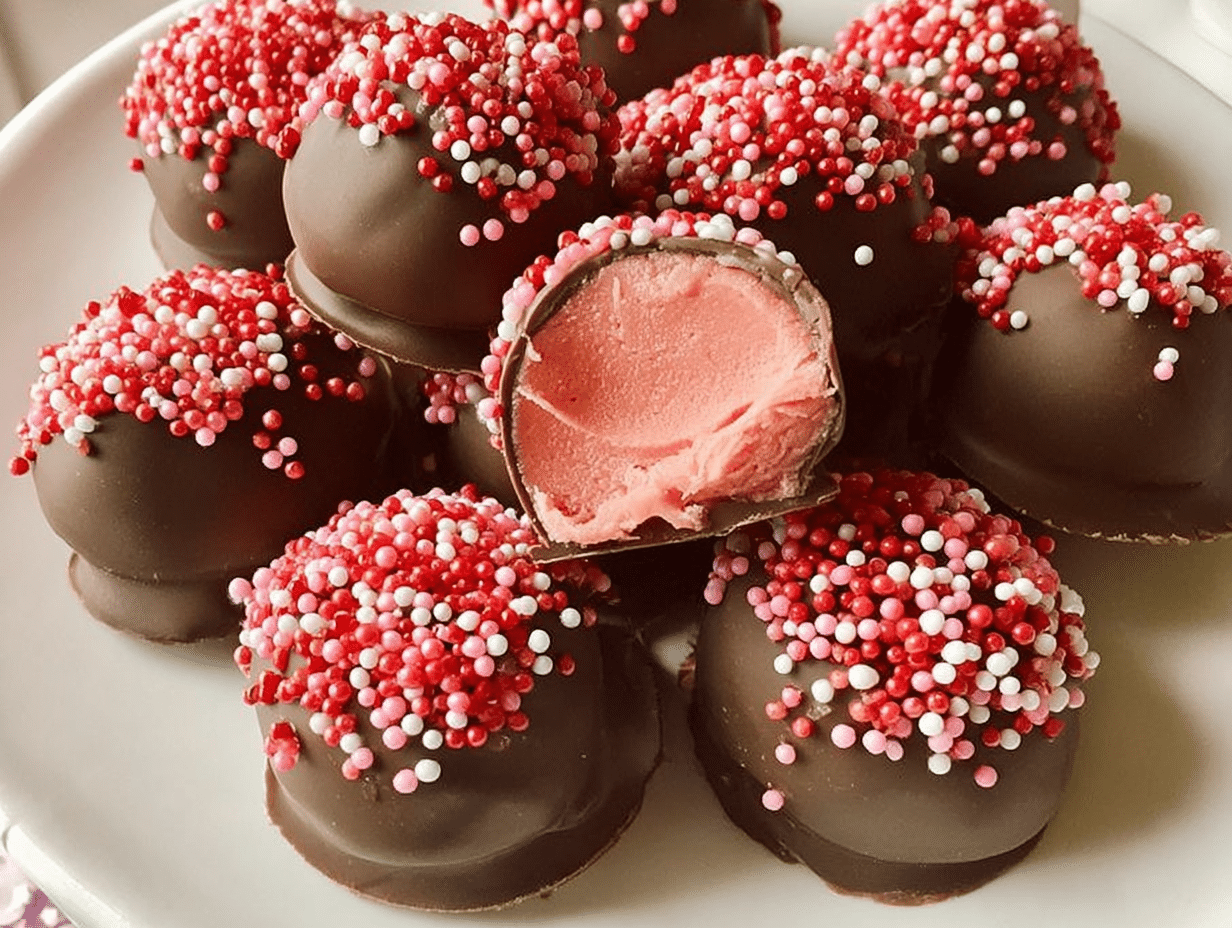 Chocolate-Covered Strawberry Buttercreams