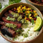 Cilantro Lime Steak Bowls
