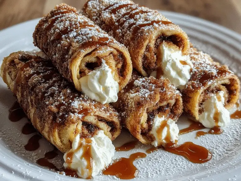 Cinnamon Roll Cheesecake Chimichanga